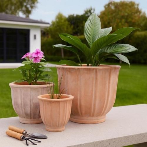 INCOMPLETE SET One Piece (Small) Ceramic Planter 8 in