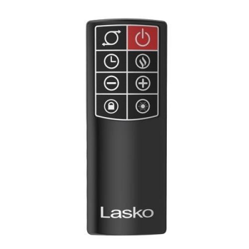 Lasko Ceramic Pedestal Heater with Remote Control: 1500W, Adjustable Thermostat, Portable, LED Display, ETL Listed