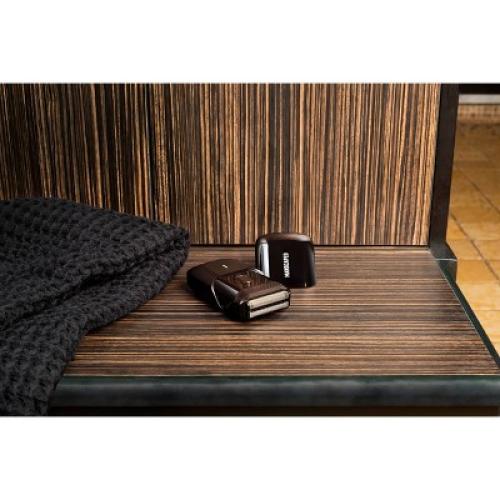 MANSCAPED The Handyman Compact Face Shaver, Portable SkinSafe Men's Travel Facial Hair Electric Razor