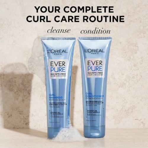 L'Oreal Paris Ever Curl Sulfate-Free Coconut Oil Hydracharge Conditioner - 8.5 fl oz