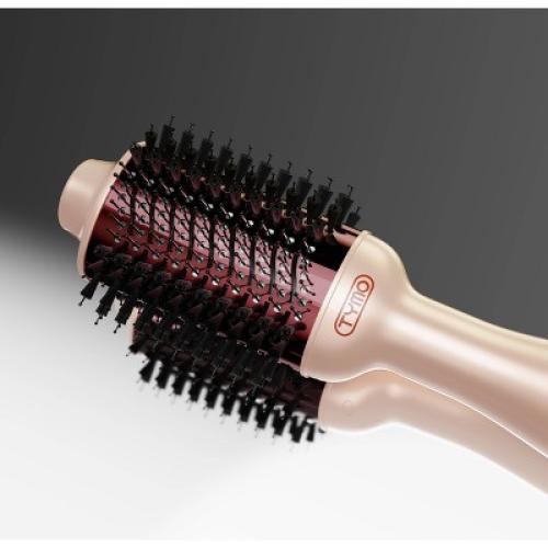 TYMO Volumizer Hot Air Brush Hair Dryer - Champagne Pink - 1200 Watt