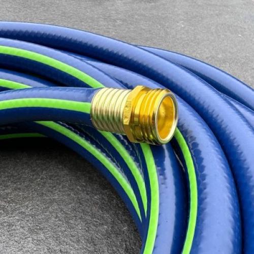 Ray Padula InfiniFlo 100ft Platinum Heavy Duty Garden Hose: PVC Leak-Resistant, 5/8 Diameter