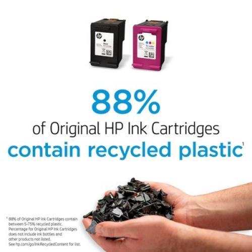 HP 61XL Single Ink Cartridge - Tri-color (CH564WN#140): High Yield, 3 Colors