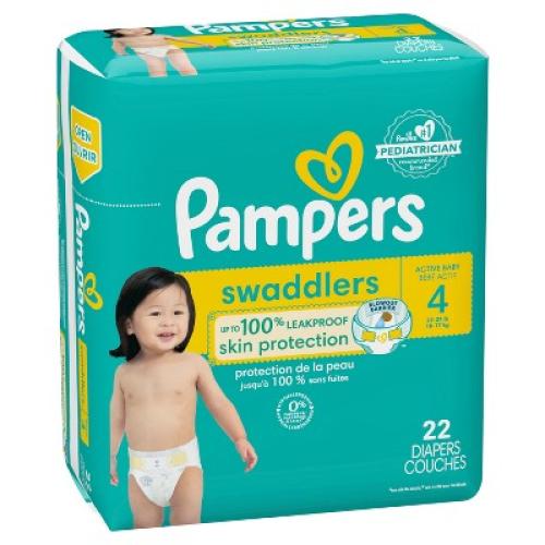 Pampers Swaddlers Soft Sensitive Skin Baby Diapers - 22ct