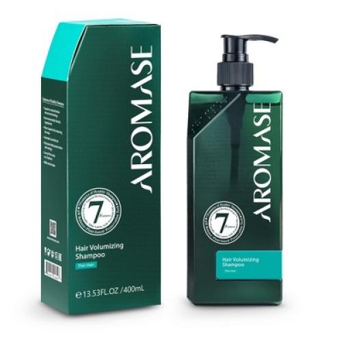 Aromase Hair Volumizing Shampoo - Clarifying Shampoo - Boost Hair Volume, Balance Scalp Oil, Soothe Itchiness - No Parabens, SLS, or Silicone - 14 oz