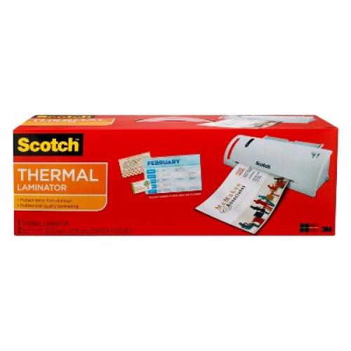 Scotch Thermal Laminator with 2 Starter Pouches 8.5 x 11