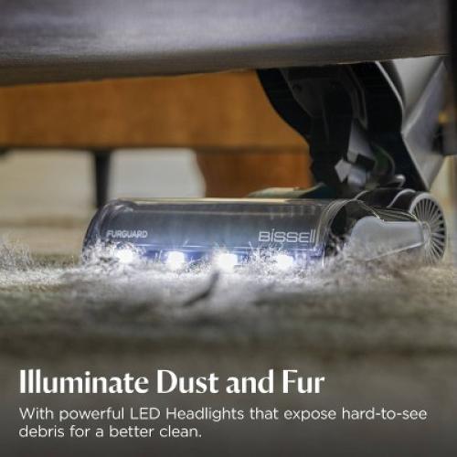 (MISSING ACCESSORIES)BISSELL CleanView Max FurGuard LiftOff Pet Hair Pick-Up Vacuum Cleaner 4243 25' 11.7 Black