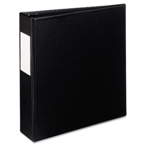 Size 5 1/2 x 8 1/2 2 Color Black Avery Mini Durable Binder with Round Rings 5 1/2 x 8 1/2 2 Capacity Black 27554