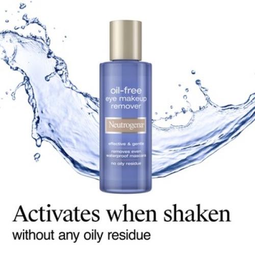 Neutrogena Oil-Free Liquid Eye Makeup Remover Solution - 3.8oz (4PK)