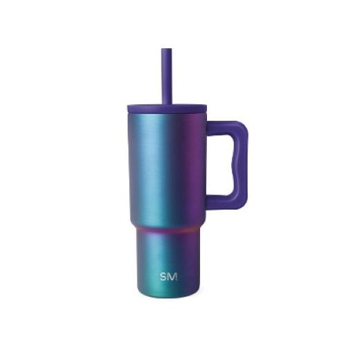 Simple Modern 24oz Trek Prism Lidded Tumbler Dark Purple NEEDS CLEANING