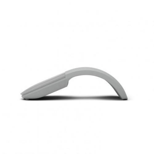 Microsoft Surface Arc Touch Mouse Platinum - Wireless - Bluetooth Connectivity - Ultra-slim & lightweight - Innovative full scroll plane