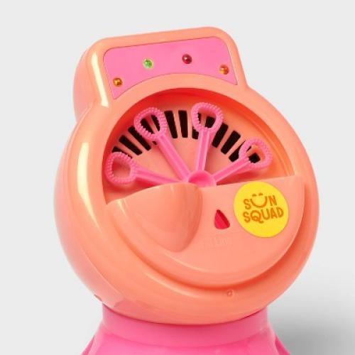 Light Up Bubble Maker Pink - Sun Squad™: Bubble Blower Toy for Kids 3