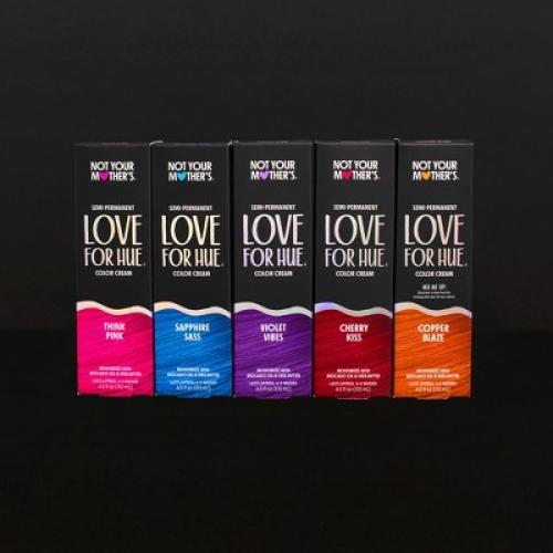 Not Your Mother's Love for Hue Semi-Permanent Hair Color Cream - Cherry Kiss - 4.5 fl oz