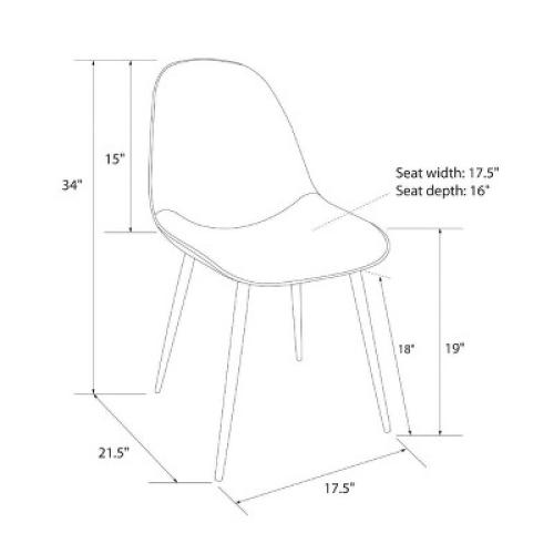 2pk Copley Dining Chairs Beige - Threshold™