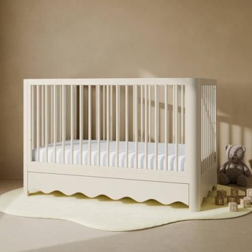 Storkcraft Casablanca Convertible Crib with Drawer - Frosted Oat