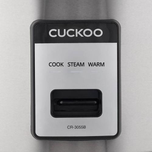 Cuckoo 30-Cup Commercial Rice Cooker and Warmer Silver Finish
