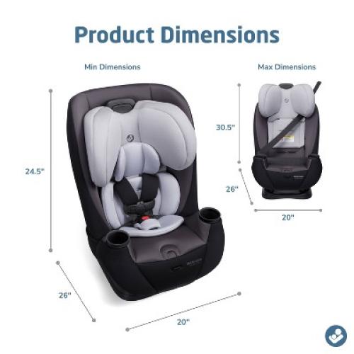 Maxi-Cosi Pria Convertible Car Seat - Blackened Pearl