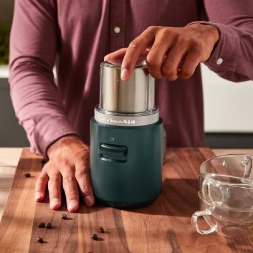 KitchenAid Go Cordless Blade Grinder battery sold separately - Hearth & Hand™ with Magnolia: Stainless Steel, 5 Cup Capacity