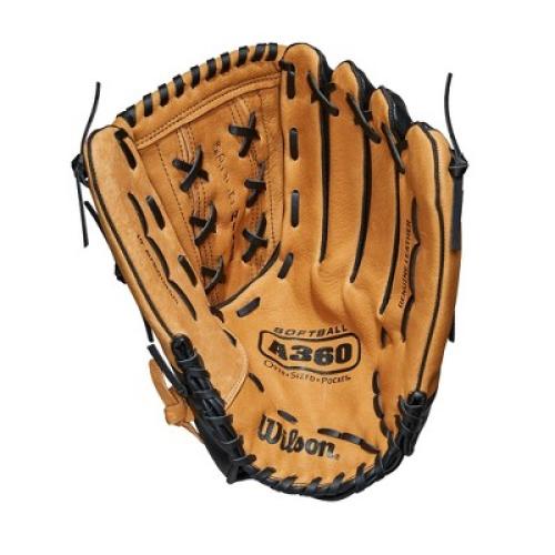 Wilson Softball Glove Slowpitch A360 Brown/Black 14