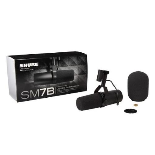Shure SM7B Cardioid Dynamic Vocal Microphone