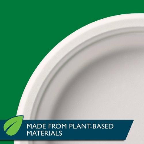 Hefty EcoSave Molded Fiber 8 3/4 Plates - 22ct 4pk