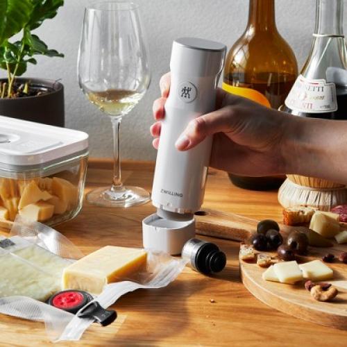 ZWILLING Fresh & Save Handheld Vacuum Sealer Machine for Easy Storage