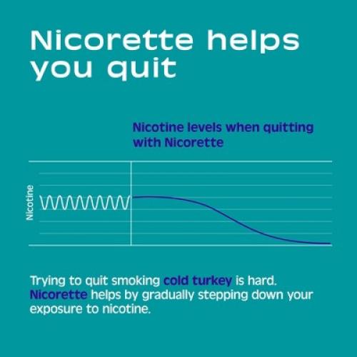 Mint 81 Count Nicorette 2mg Stop Smoking Aid Nicotine Mini Lozenge