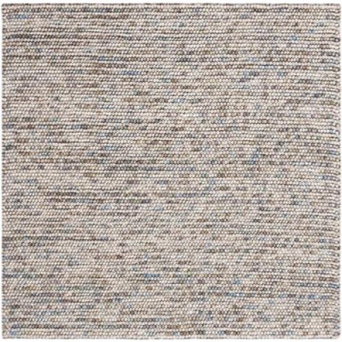 Natura NAT620 Hand Woven Indoor Accent Rug - Ivory/Multi - 3'x3' - Safavieh