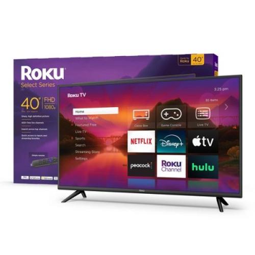 Roku 40 Select Series 1080p Full HD Smart Roku TV with Roku TV Remote - 40R3B4