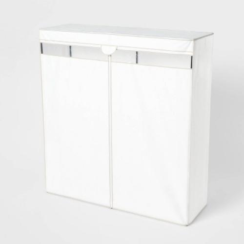 60 Wide Covered Storage Closet White - Brightroom™