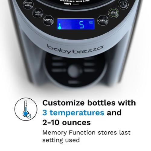 Baby Brezza Formula Pro Advanced Formula Dispenser - Slate Gray