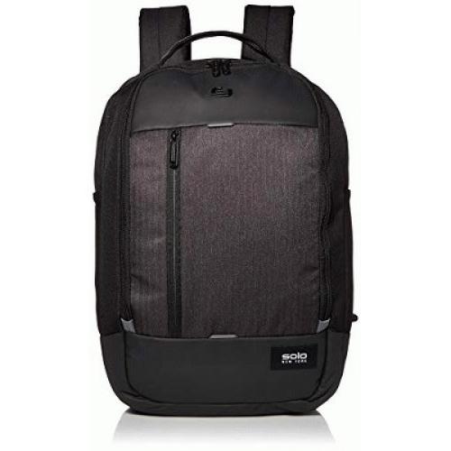 Solo New York Gravity Magnitude Backpack for Women and Men. Fits up to 17.3 inch Laptop-Black