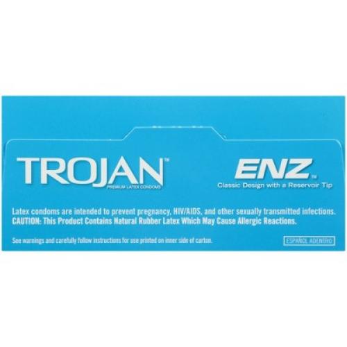 Trojan ENZ Lubricated Condoms - 36ct (2PK)