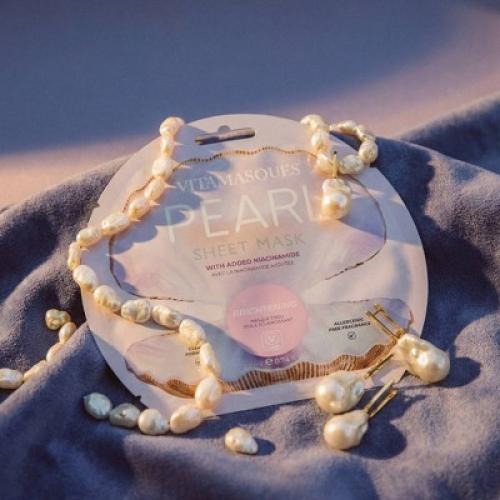 Vitamasques Pearl Sheet Face Mask - 0.74 fl oz