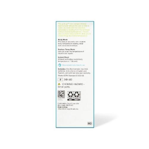 Temple Non-Contact IR Thermometer - up&up™