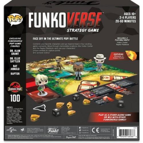POP! Funkoverse Board Game Jurassic Park #100 Base Set