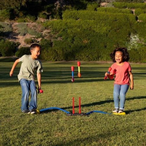 Stomp Rocket Dueling High-Flying Toy Rocket Double Launch Set