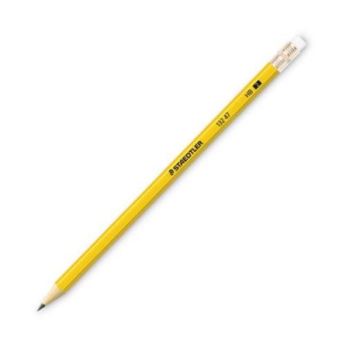 Staedtler Woodcase Pencil, HB (#2), Black Lead, Yellow Barrel