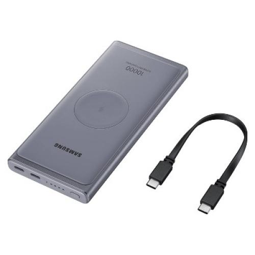 Samsung 10000mAh 25W Wireless Power Bank - Silver