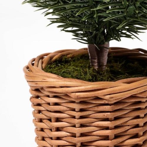 Medium Pine Artificial Tree in Basket - Threshold™ designed with Studio McGee