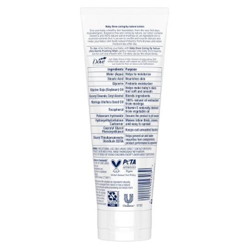Baby Dove Caring by Nature Hypoallergenic Lotion - 8 fl oz 2 Pack