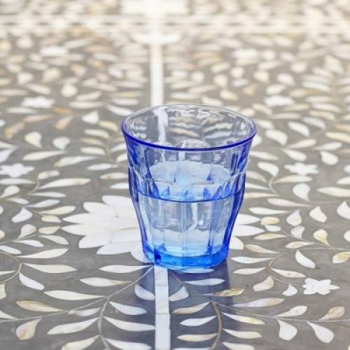 Duralex 11oz 6pk Glass Picardie Tumblers Blue