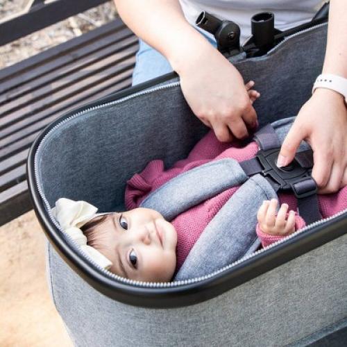 Mompush Wiz 2-in-1 Full Size Stroller - Sage