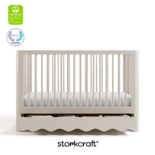 Storkcraft Casablanca Convertible Crib with Drawer - Frosted Oat