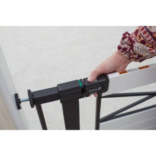 Safety 1st Easy Install Modern Farmhouse Baby Gate - White MAY HAVE MISSING PIECES