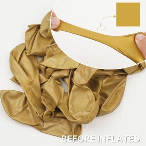 PartyWoo Balloons Metallic Gold 22 Inch Star 18 12 10 5 Inch 110 pcs
