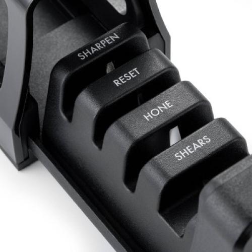 Schmidt Bros Cutlery 4-In-1 Compact Knife and Scissor Sharpener