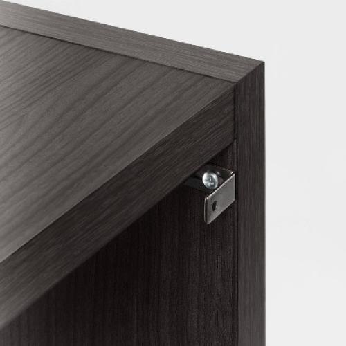 9 Cube Organizer Black Oak - Brightroom™: Versatile Shelving, Horizontal/Vertical, MDF & Laminate Finish