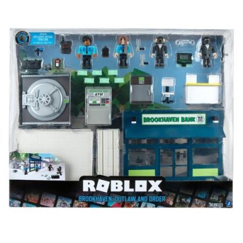 Roblox Action Collection - Brookhaven: Outlaw and Order Deluxe Playset 30pc