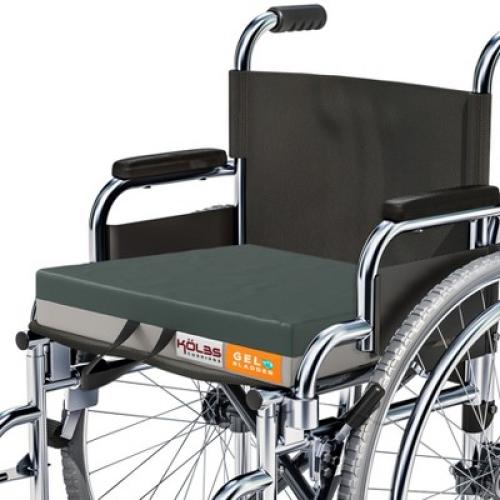 Size 20x16 Kolbs Gel Extreme | Wheelchair Cushion Seat Cushion | 20 x 16 Inch Seat, 3 Inch Thick | Coccyx, Sciatica & Tailbone Pain Relief Cushion